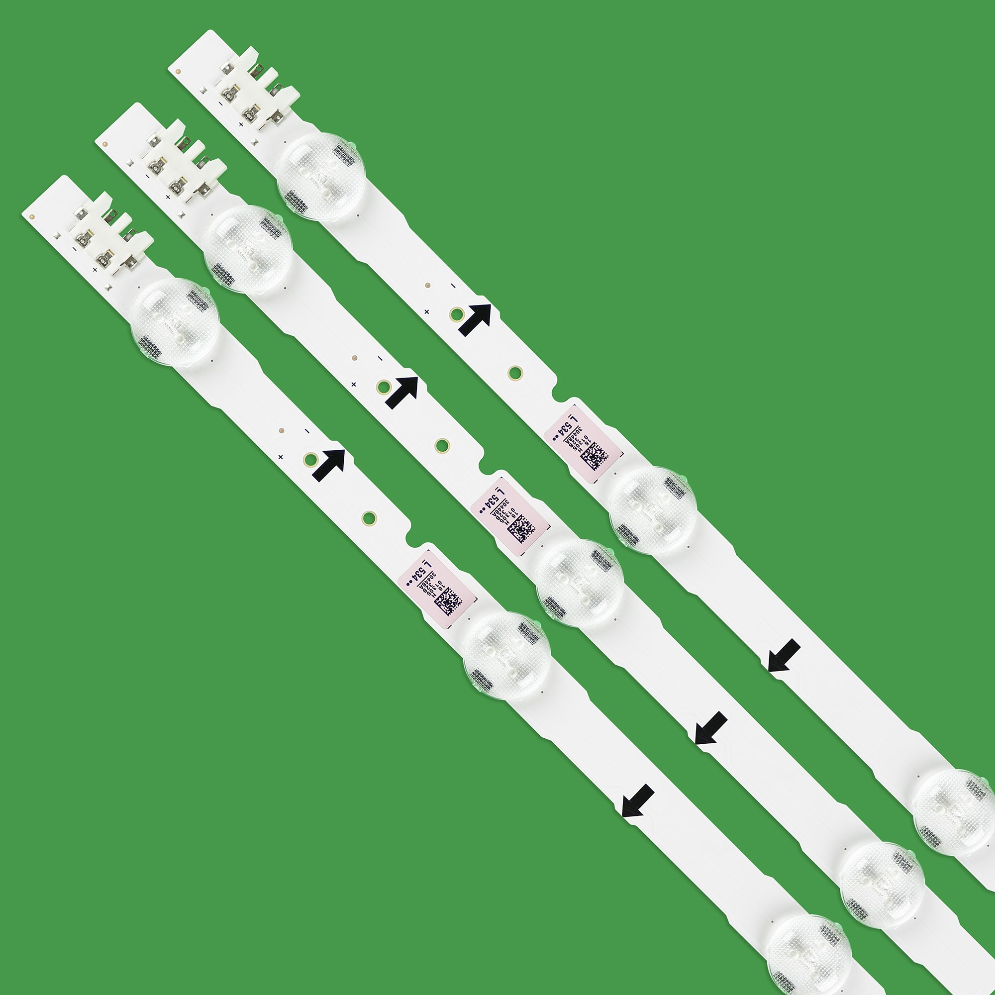 Led bakgrundsbelysning strip 7 lampa för samsung  ue32 h 4000ak ue32 h 4100ak ue32 h 4510ak ue32 j 4100ak ue32 j 4000ak ue32 h 4500ak d4ge-320 dc 0-r3