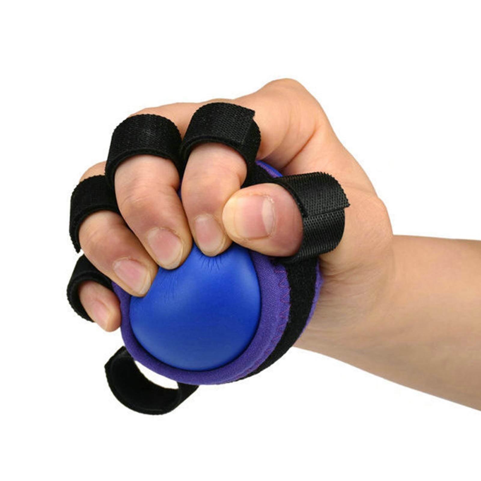 Hand Therapy Grip Strengthener Ball Stretcher Finger Pow Fitness Arm Exercise Muscle Relex Recovery Rehabilitation Equipment