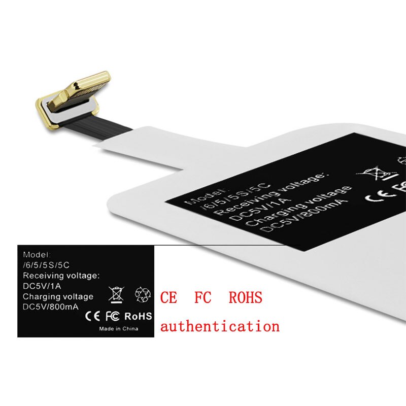 Fast Wireless Charger Adapter Receiving Induction Coil Adapter For Android Wireless Charging Receiving Chip