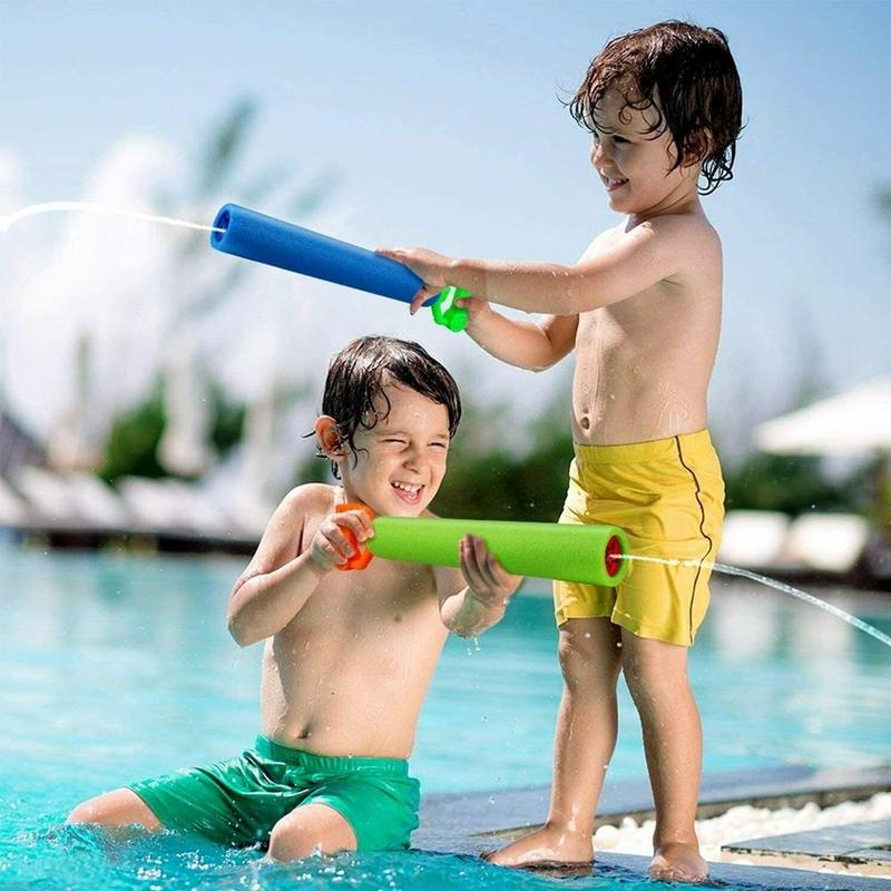 Children's Summer Beach Water Play Toys Pull-out High-pressure Water Cannon for Kids Children Outdoor Garden Beach Party Play