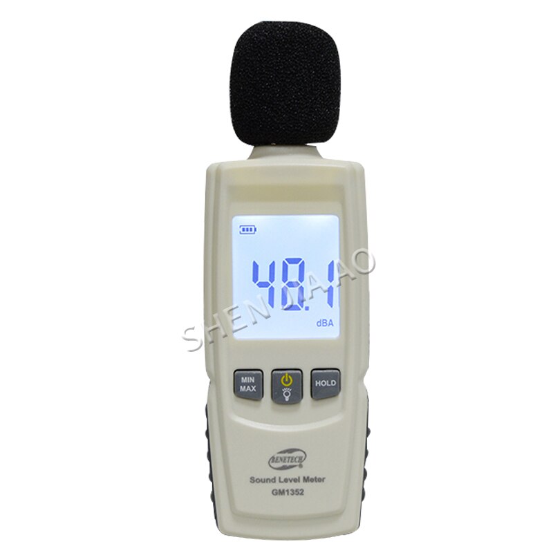 GM1352 genuine digital noise meter high precision decibel meter noise test detector