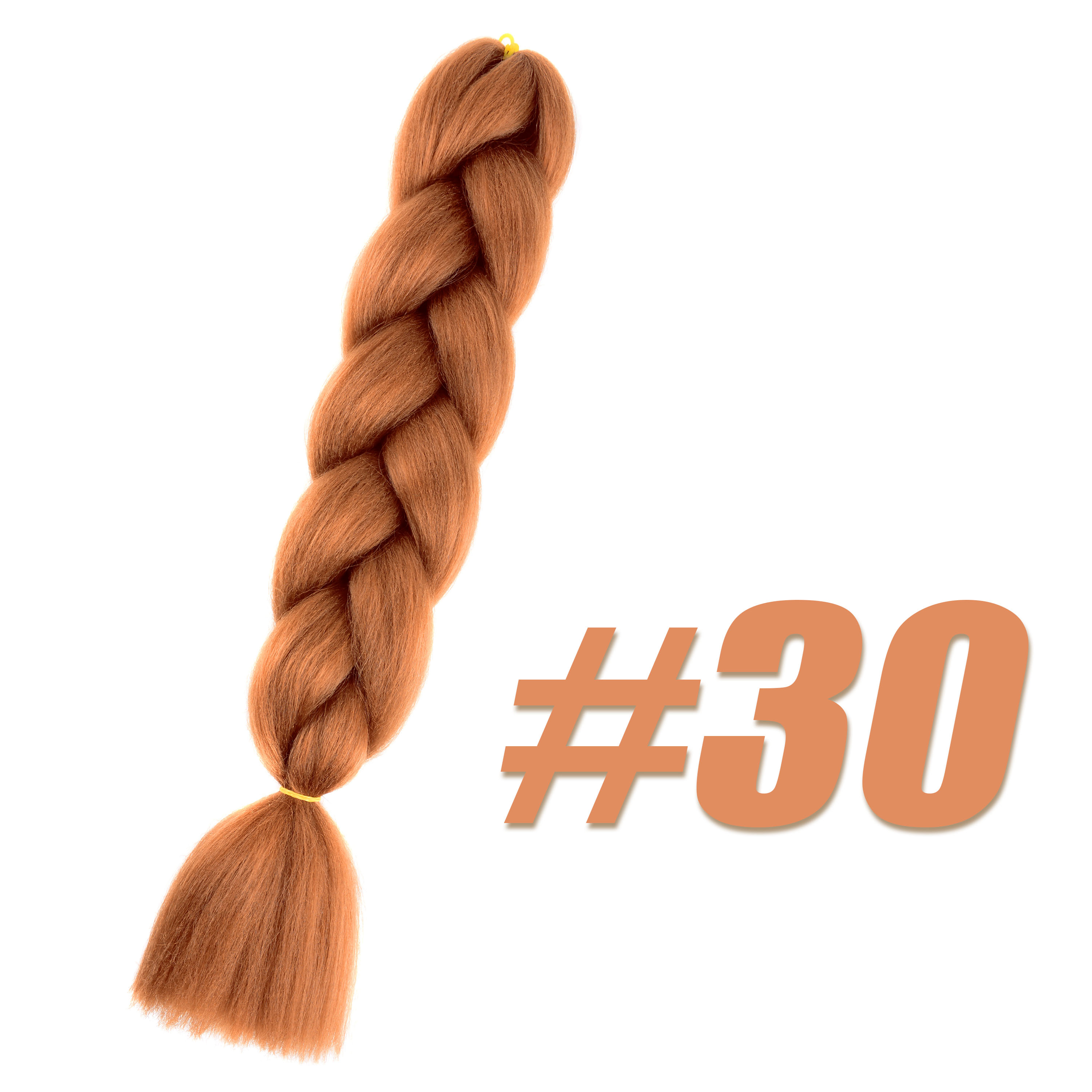 Capelli sintetici Kanekalon tutto'uncinetto Intrecciare i capelli pre allungati Ricci jumbo Trecce Estensioni Accessori per capelli per trecce per ragazze