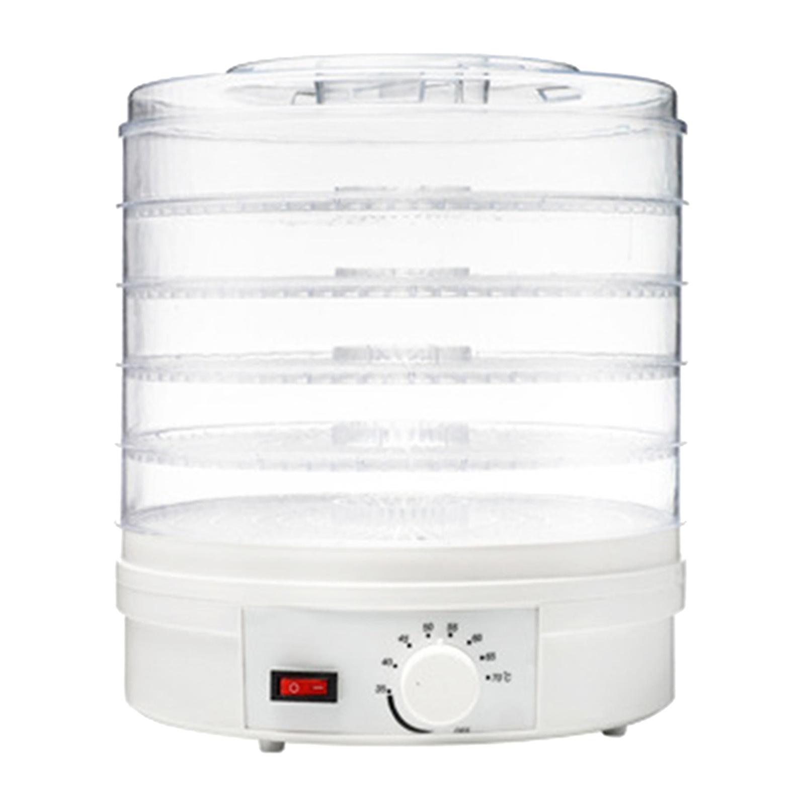 Deshidratador eléctrico de frutas y alimentos de 5 capas, Máquina secadora de carne Jerky, Reino Unido, bricolaje