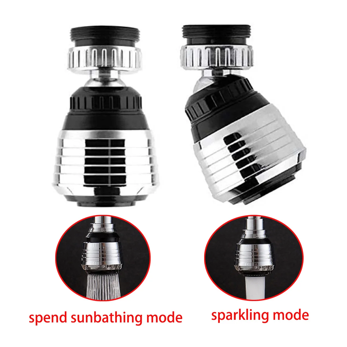 3 Stuks Mondstuk Voor Kraan Froter Mixer Beluchter Water Besparing Kraanmondstuk Hulpstuk Water Diffuser Keuken Kraan Sproeier Adapter