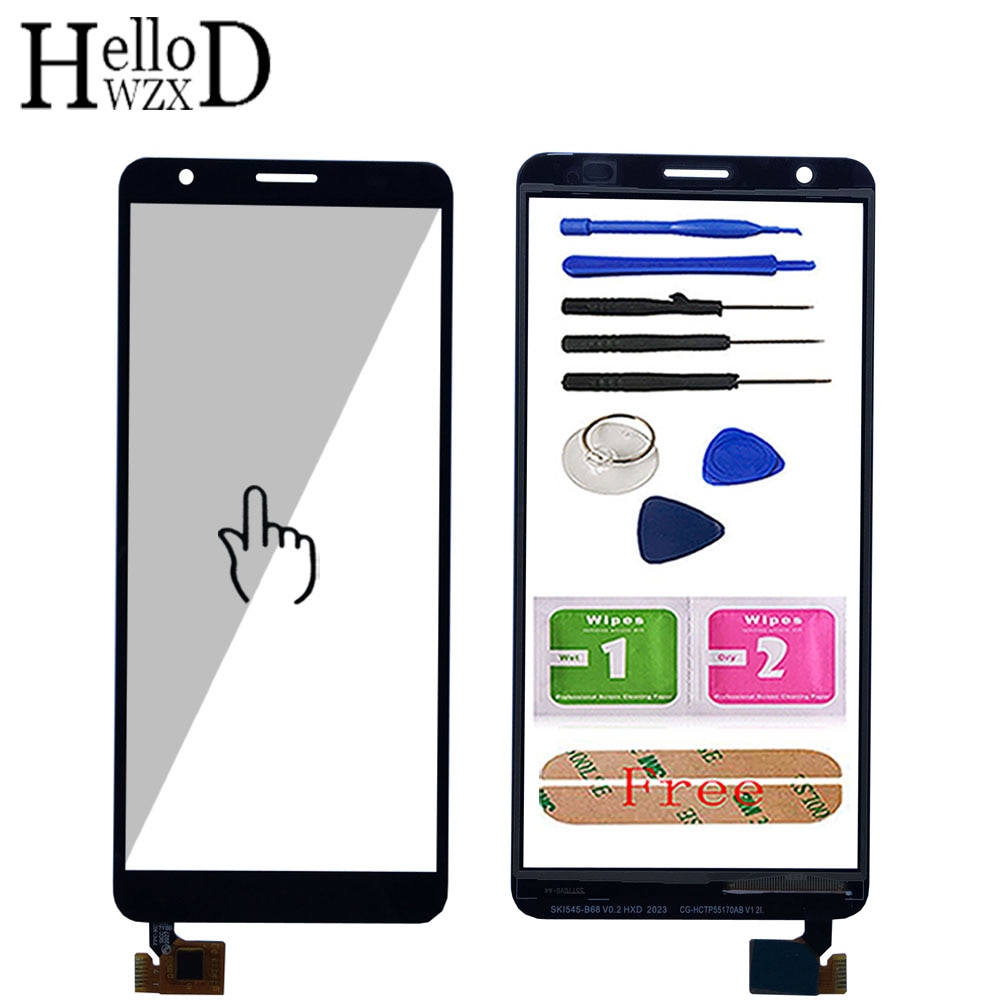 Mobiele Touch Screen Voor Zte Blade A5 Touch Screen Digitizer Vergadering Voor Zte A5 Telefoon Sensor Lens Spare onderdelen Gereedschappen