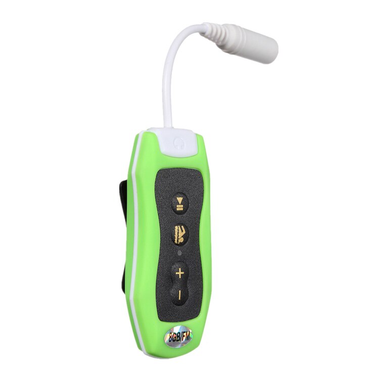 Auriculares impermeables con Radio FM + Spa submarinismo para natación con reproductor MP3 de 8GB