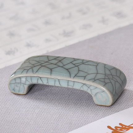 Multifunctional Ceramics Chinese Calligraphy Brush Holder Rest ink stick Rest: Style 3