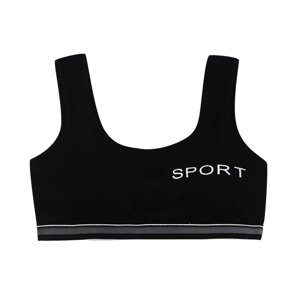 #45 enfants sous-vêtements pour fille mousse soutien-gorge gilet enfants sous-vêtements Sport sous-vêtements vêtements automne et hiver -né bébé vêtements: A