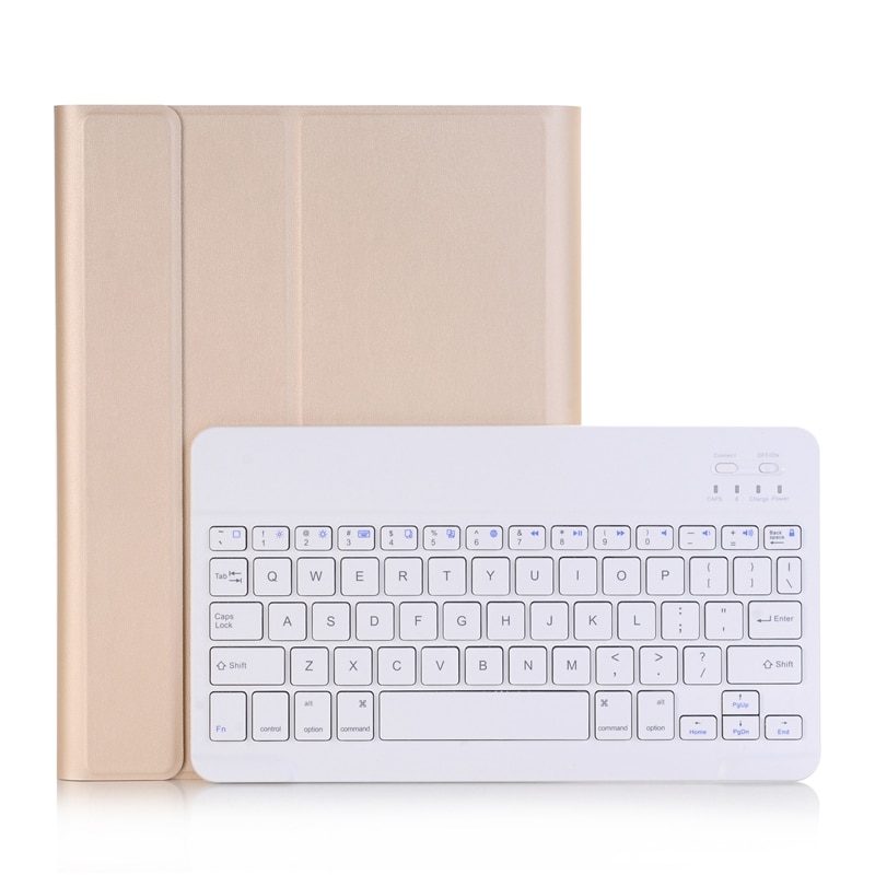 Keyboard Case For Ipad 2/3/ 4, 360 Degree Rotating Case With Detachable Wireless Bluetooth Keyboard For Ipad A1395/ A1396/ A13