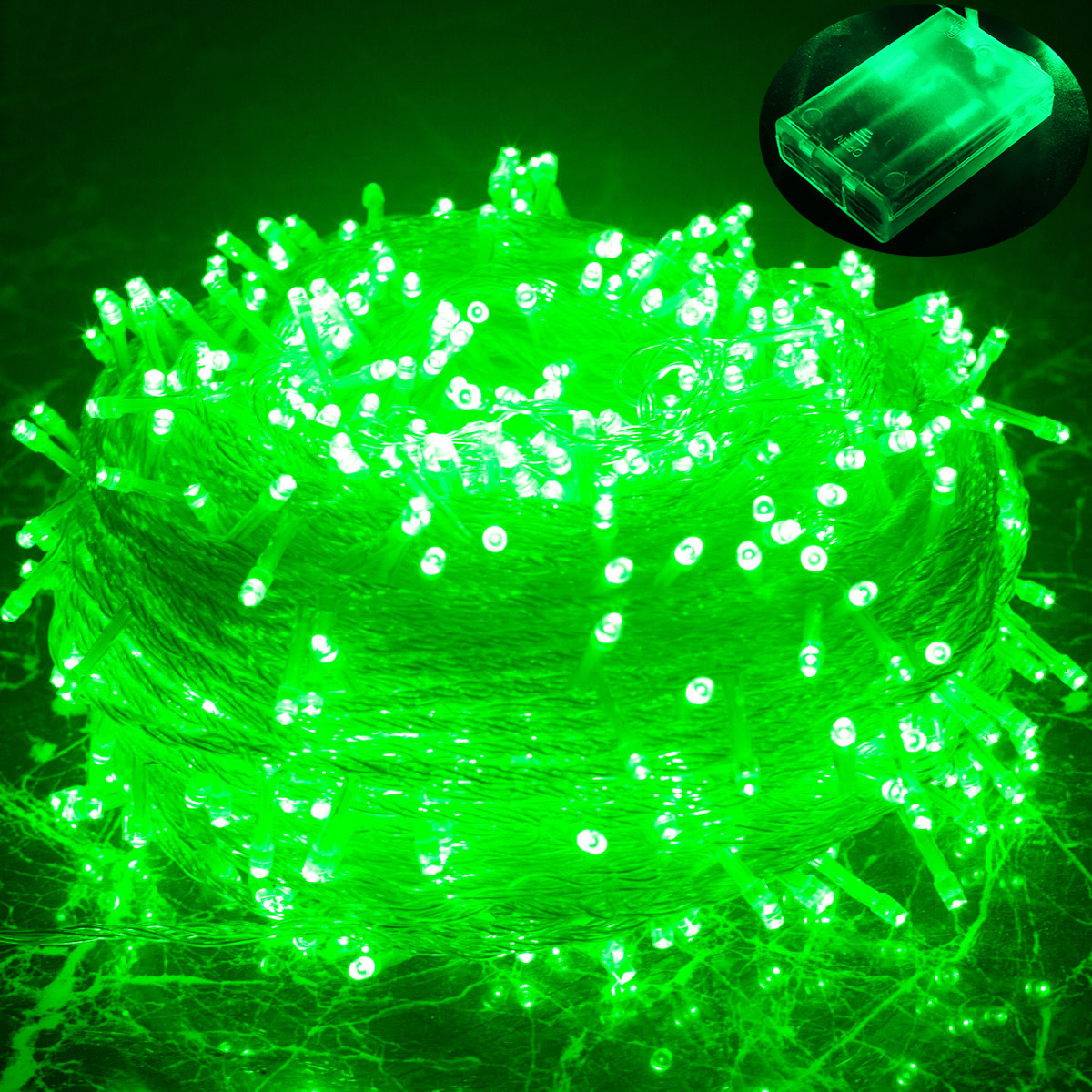 1/2/3//10m LED-Lichterketten wasserdichte Batterie Fee Girlande Licht Lampe Weihnachten Hochzeits feier Dekoration Beleuchtung