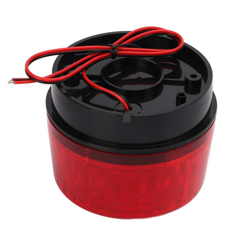 Industrial Signal Warning Lamp High Temperature Resistance Round Red LED Warning Light