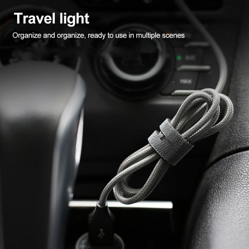 Detachable Cable Winder For Earphone Data Cable Storage Charging Cable Tie Computer Bundle Cable Collector Without Cutting