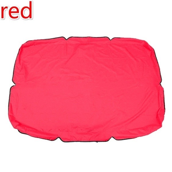 Schommelstoelhoes, tuinluifel, waterdichte bovenkap, stofdichte stofhoes voor tuin, binnenplaats, schommelstoelhoes voor buiten: Rood