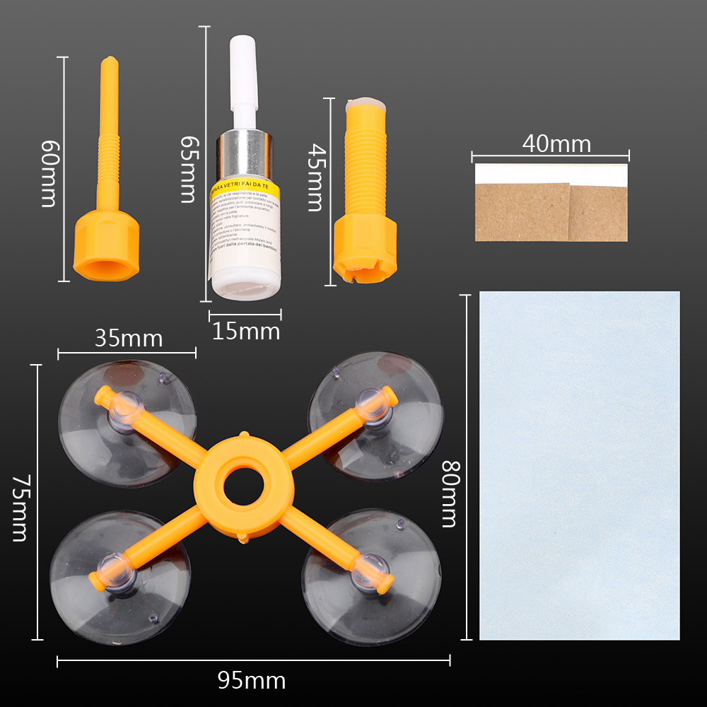 LEEPEE Auto Care DIY Windscreen Glass Scratch Crack Restore Quick Fix Window Screen Polishing Car Windshield Repair Kits