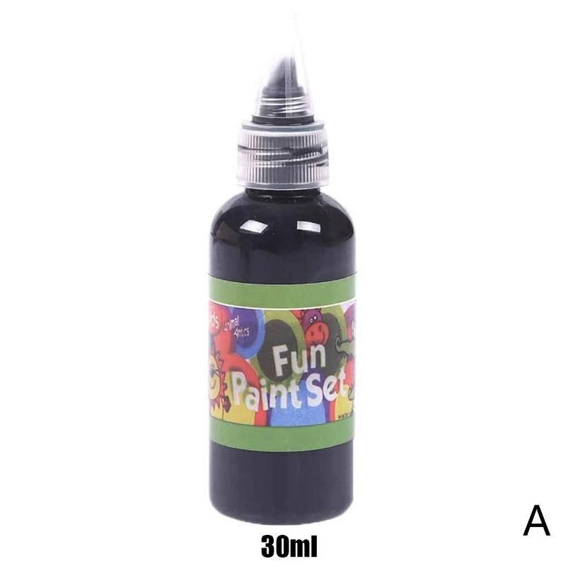 30ml Lavabile Pittura con le Dita Pigmento Liquido Disegno Giocattolo FAI DA TE Pittura con le Dita Mestiere Handmade del Pigmento Colorante Additivi Per Il FAI DA TE Slimes: A