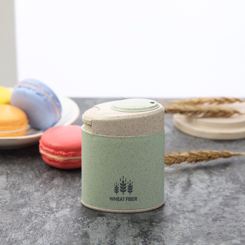 Style européen Automatique Support Pour Cure-Dents Conteneur De Paille De Blé de Table De Ménage Cure-Dents Boîte De Rangement Distributeur de Cure-Dents: D3