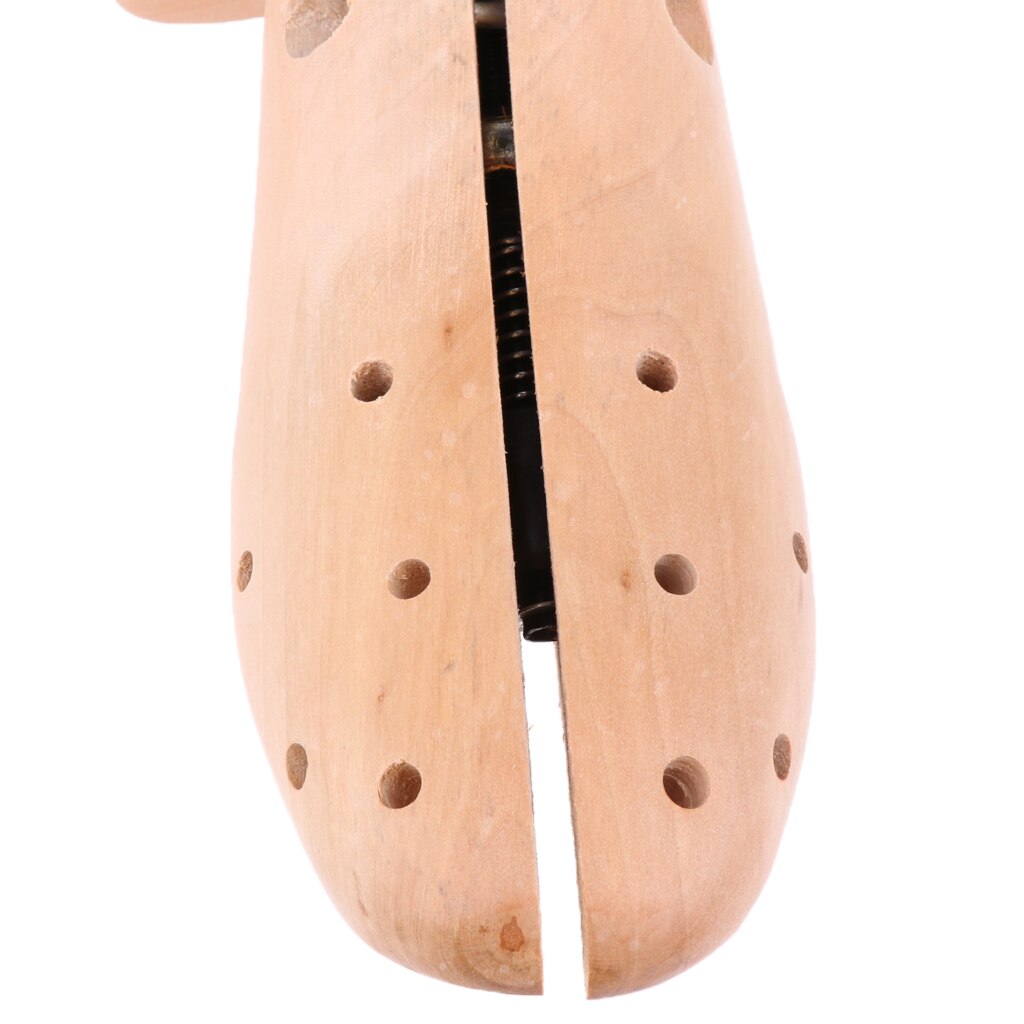Unisex Cedar Wooden Boots Shoe Tree Women Mens Shoes Stretcher Expander Shaper Keeper Adjustable 2 Ways EU 35-46
