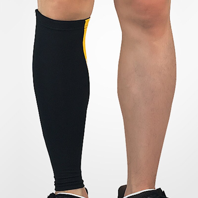 1 paar Compressie Outdoor Running Scheenbeschermers Ademend Basketbal Kalf Mouwen Fietsen Voetbal Sokken Sport Veiligheid Protector