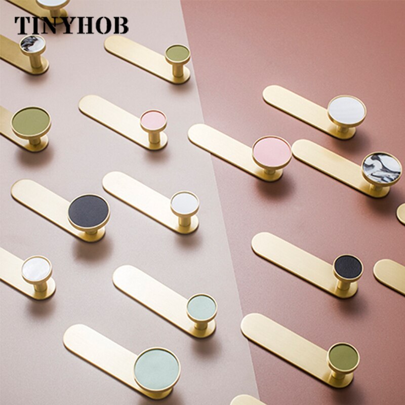 Massief Messing Kleerhanger Muur Gemonteerde Kapstok Decoratieve Sleutelhouder Hoed Sjaal Handtas/Gratis Ponsen Deur Zonder Trace nail