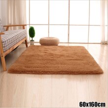 Plush Carpet Fluffy Area Rug Shaggy Long Pile Soft Doormat Bedroom Floor Mats Made Of High Materials Durable