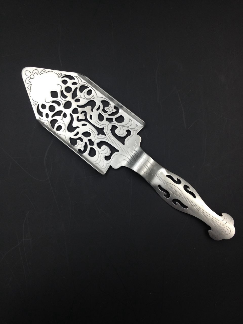 Kleine 304 Stainless Stell Absinth Löffel eis Cocktail Löffel