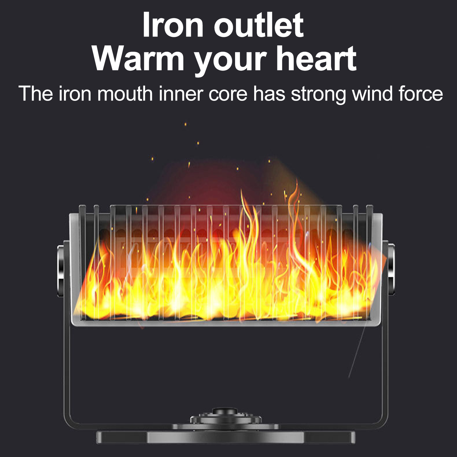 12V/24V 150W riscaldatore per auto riscaldamento elettrico ventola di raffreddamento mini scaldino a basso rumore dispositivo di raffreddamento scongelamento del vento parabrezza disappannamento