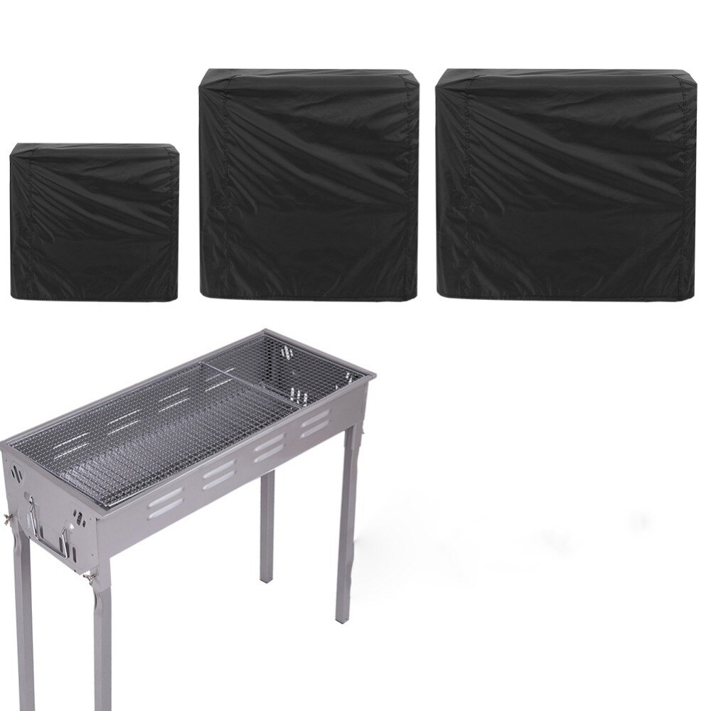 Vattentätt grillskydd dammtät polyesterfiberduk stort grillskydd gasolgrillskydd för altanskydd