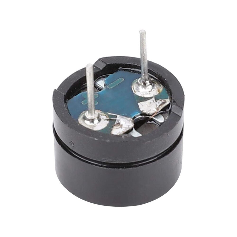 Buzzer passif électronique AC 12MM x 8.5MM 16 ohm résistance 3V 5V 9V 12V en utilisation courante Mini Buzzers piézo pour Arduino DIY 10 pièces