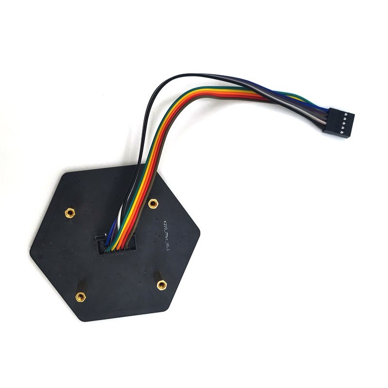 6 + 1 I2S micrófono conjunto de módulos de reconocimiento de voz pantalla LED RGB Programable K210 Placa de desarrollo