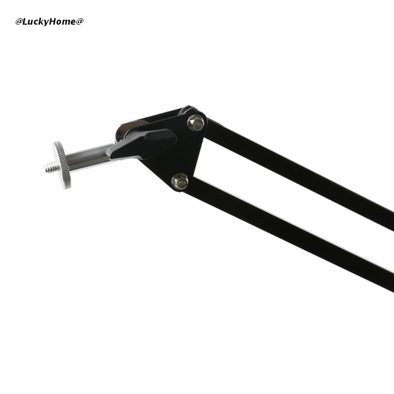 Overhead Tripod Mount for Camera Adjustable Over Head Arm with Phone Holder