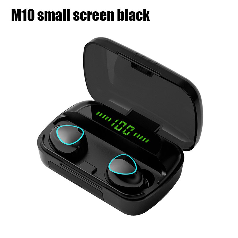 Ws Bluetooth 5.1 Koptelefoon 3500Mah Opladen Doos Draadloze Stereo Hoofdtelefoon Sport Waterdichte Oordopjes Headsets Met Microfoon: 003