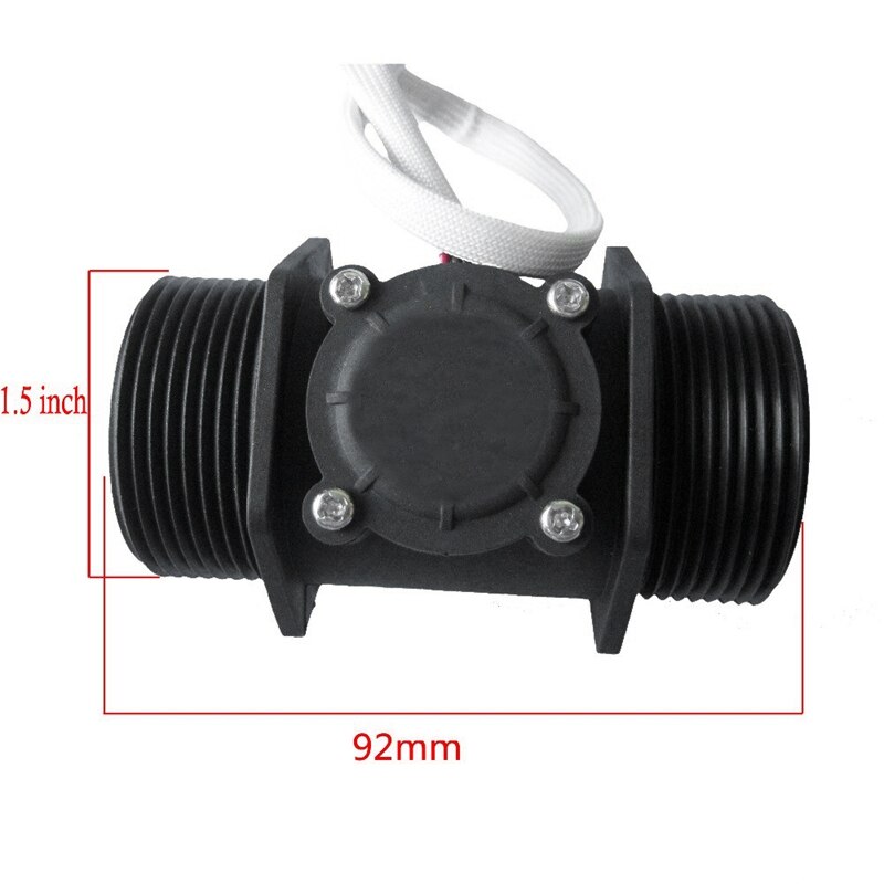 Dn40 1,5 Zoll Turbine Durchflussmesser Wasser fließen Sensor fließen Meter fließen Bewertung Kontrolle 5 ~ 150L/Min