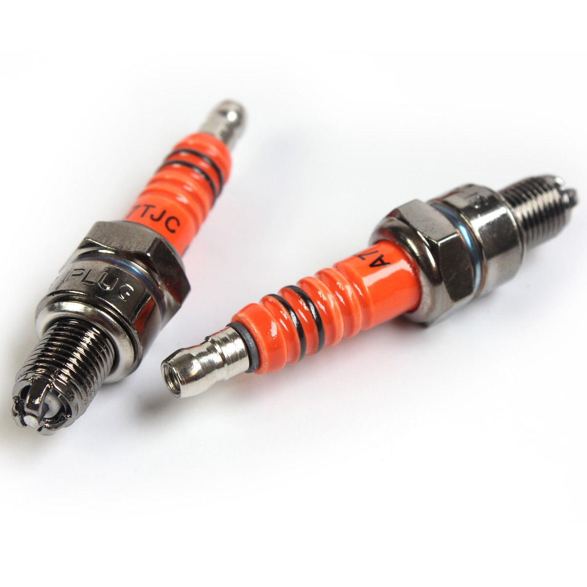 3 kpl  a7 tjc sytytystulppa  gy6 50-125cc mopo skootteri atv neloset 3 elektrodin