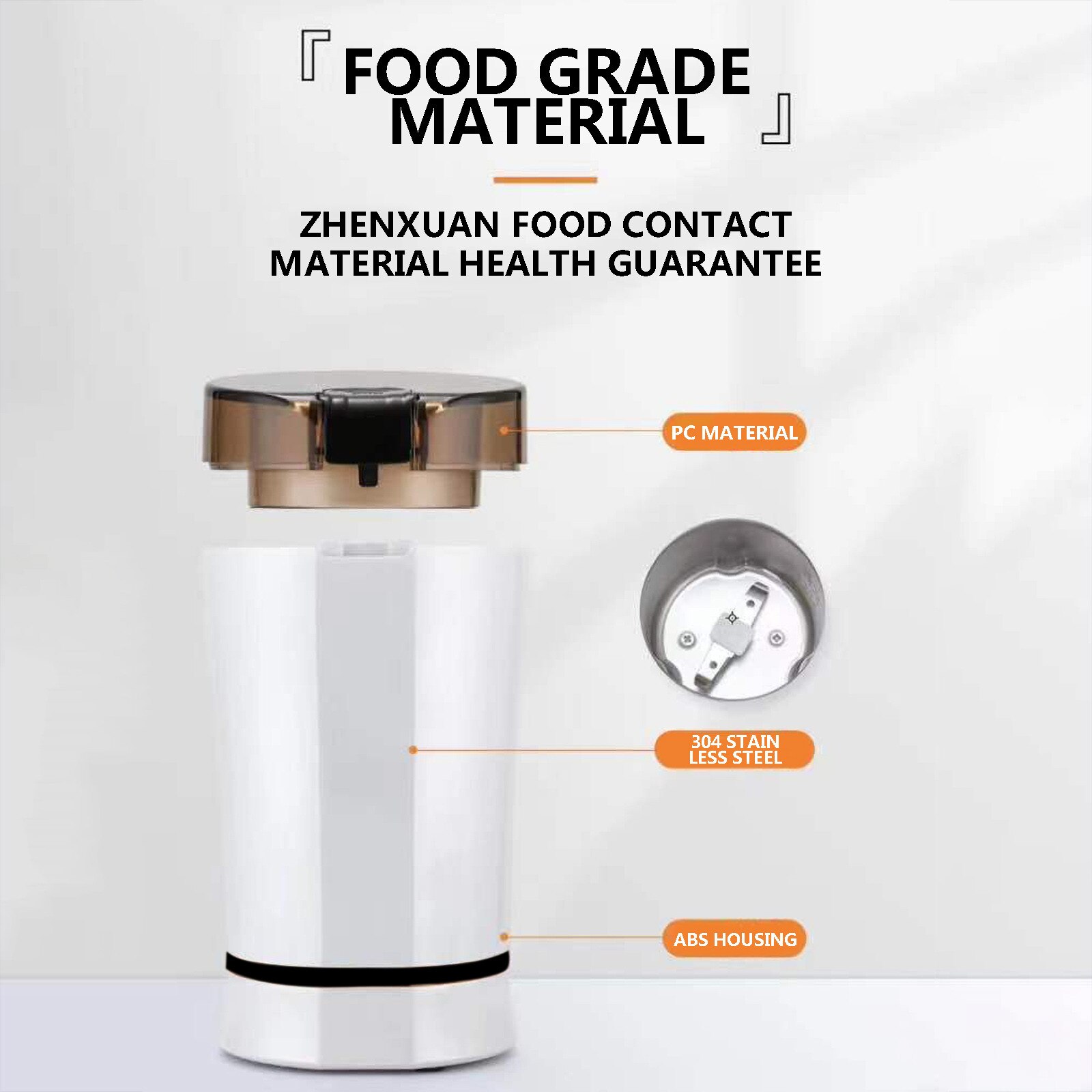 Mini Electric Coffee Grinder Maker Stainless Steel Grinder Household Electric Mini Coffee Grinder Usb Grinders#g30