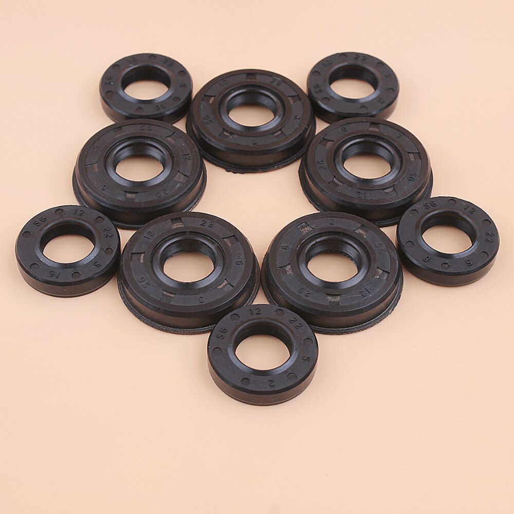 Juego de 5 piezas de repuesto para motosierra Zenoah Komatsu G2500, 25cc, aceite de motosierra chino, 2500