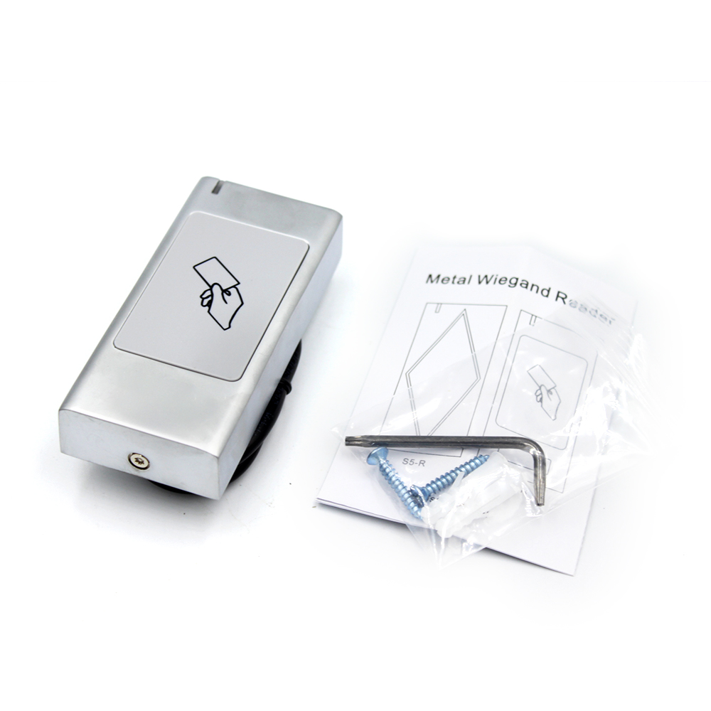 S6R IP66 Waterproof Access Control Card Reader Wiegand 26 34 Card Reader LED Indicators Security RFID EM ID Card Access Control