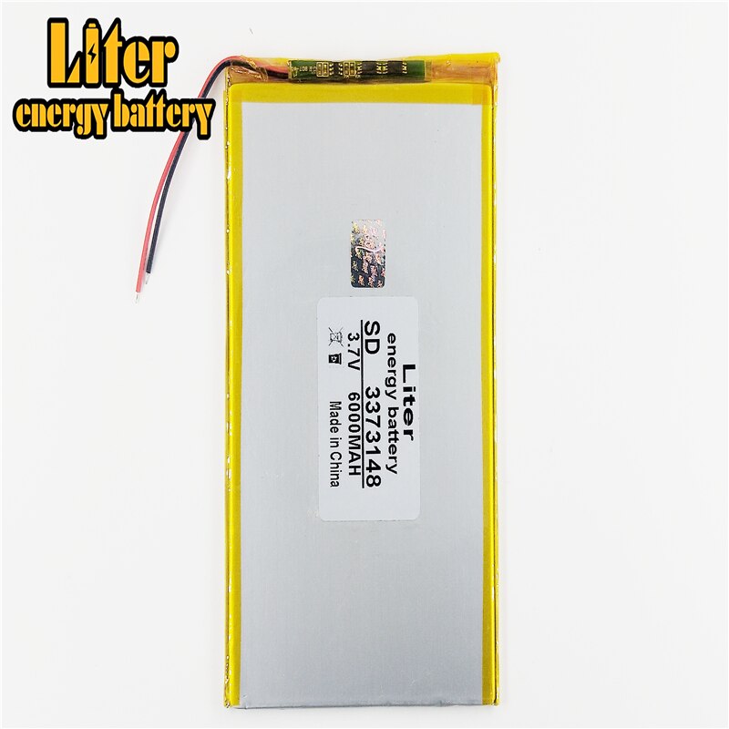 3373148 3.7V 6000MAH lithium polymer battery rechargeable battery 3070150 3075150 6000MAH tablets