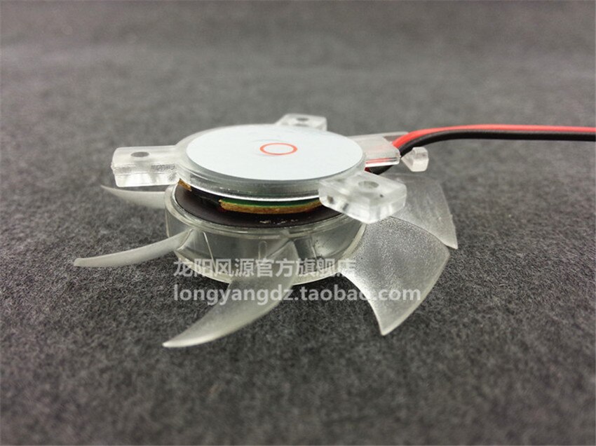 Ultrastille 5010 videokaart fan blade 45 MM Diameter 25mm/26mm/27mm gat Pitch 12 V 0.1A fan blade 2pin