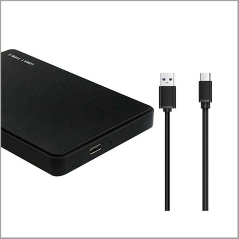 Scatola per disco rigido Mobile di tipo C da 2.5 pollici USB 3.0 1 TB/2TB SSD Solid Hard Disk Shell per notebook