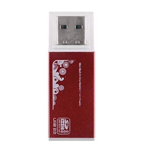 Multilector de tarjetas de memoria USB 2,0, todo en 1, para Micro SD, SDHC, TF, M2, MMC, MS, Pro