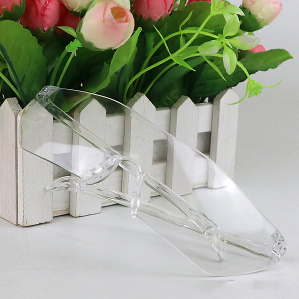 Clear Windproof Safety Goggles Unisex Waterproof Splash-proof Eyewear Shield