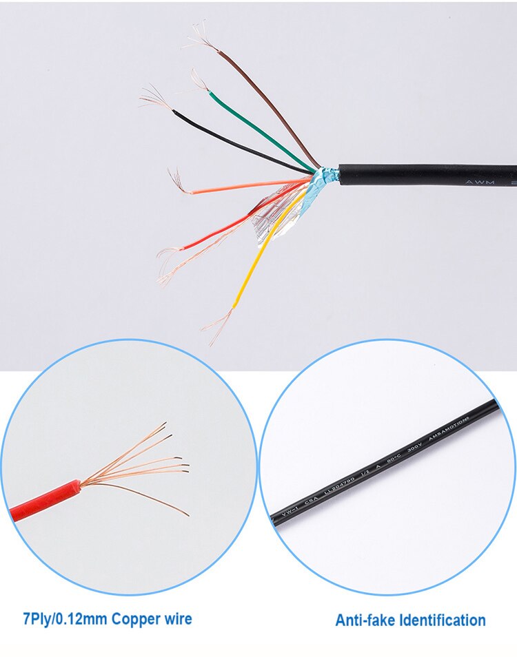 RS232 PPI Kabel PC-RS232 PPI-RS485 Geïsoleerd Voor S7-200 Plc-programmering Kabel 6ES7901-3CB30-0XA0 Ondersteuning WIN7/XP