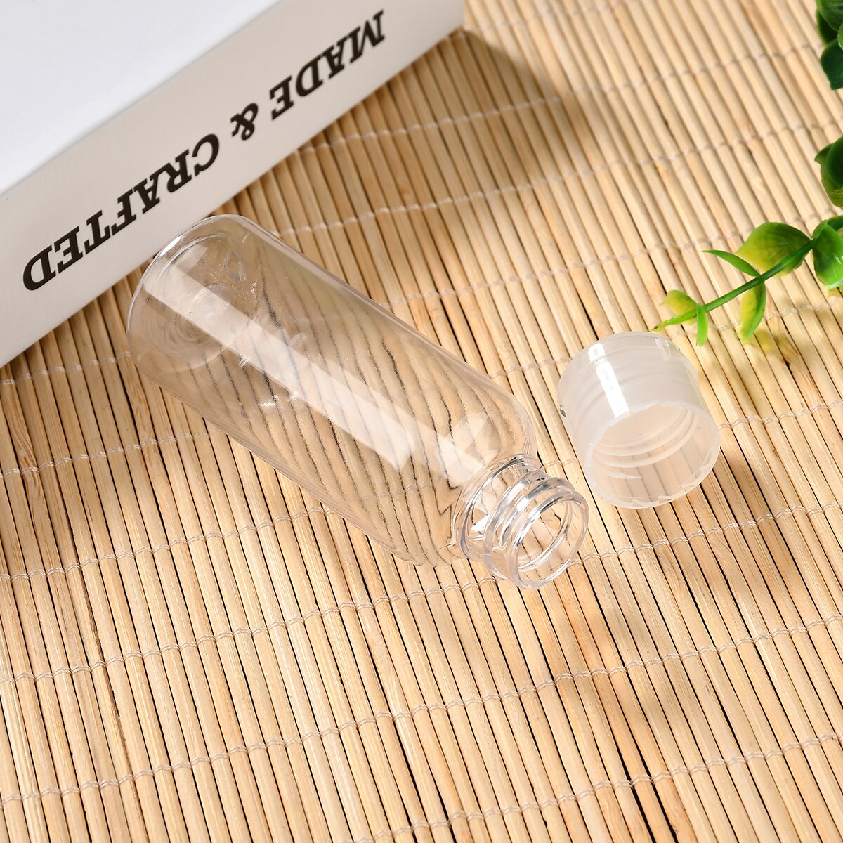 1 Uds. X 30ml/50ml/100ml plástico Champú Líquido envase de maquillaje transparente loción botella de viaje multifuncional