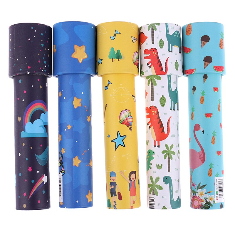 Rotating Kaleidoscope Magic Classic Educational Toys for Kids Imaginative Cartoon Children Interactive Logical 14.5cm*3cm*2.5cm