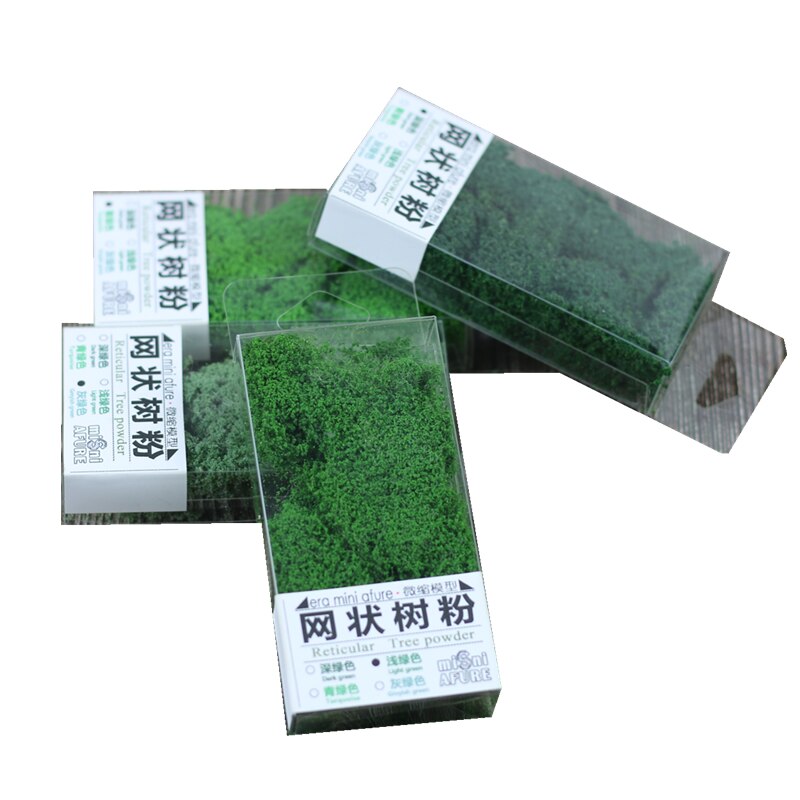 1Pc 20g Tree Model Train Railway Simulation Scene Model Sand Table Model DIY Material