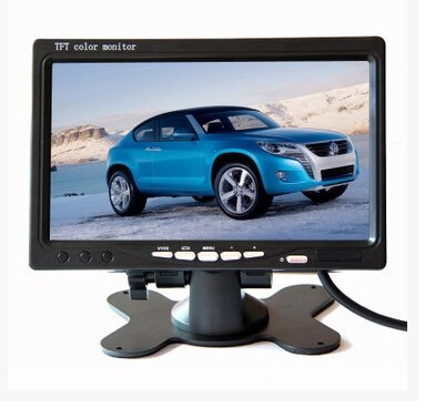7 zoll TFT LCD Auto Kopfstütze Anzeige Monitor Rückansicht Anzeige und Wifi Rückseiten-unterstützung Kamera Auto TV Anzeige