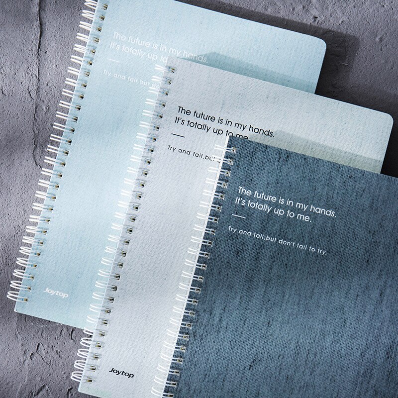 A5 Creativity Simple Coil Notebooks Office Business Diary Book School Supplies Stationery Notepad Daily Work Journal