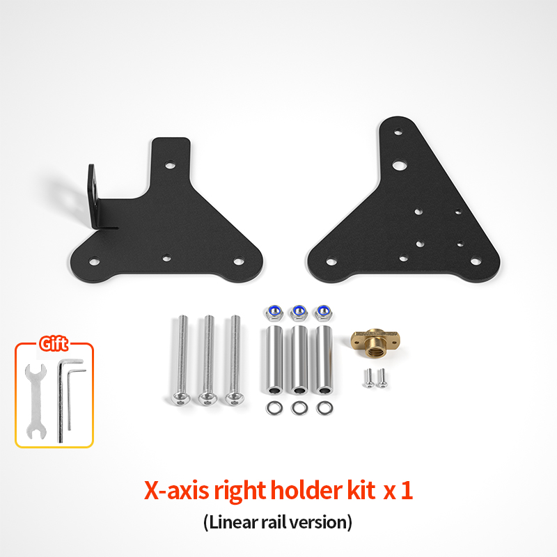 DIY 3D Drucker Dual Z Achse X Achse Linear Schiene Upgrade Kit für Creality Ender 3/Ender 3 Pro/Ender 3 V2 3D Drucker Teile: WHITE