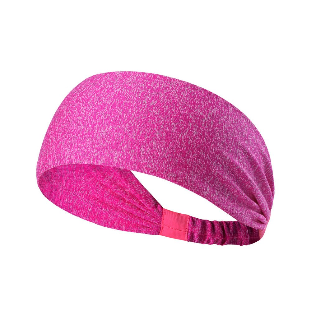 Brede Sport Hoofdband Stretch Elastische Yoga Running Headwrap Haarband Oefening Thuis Gezonde Levensstijl Snelle Levering