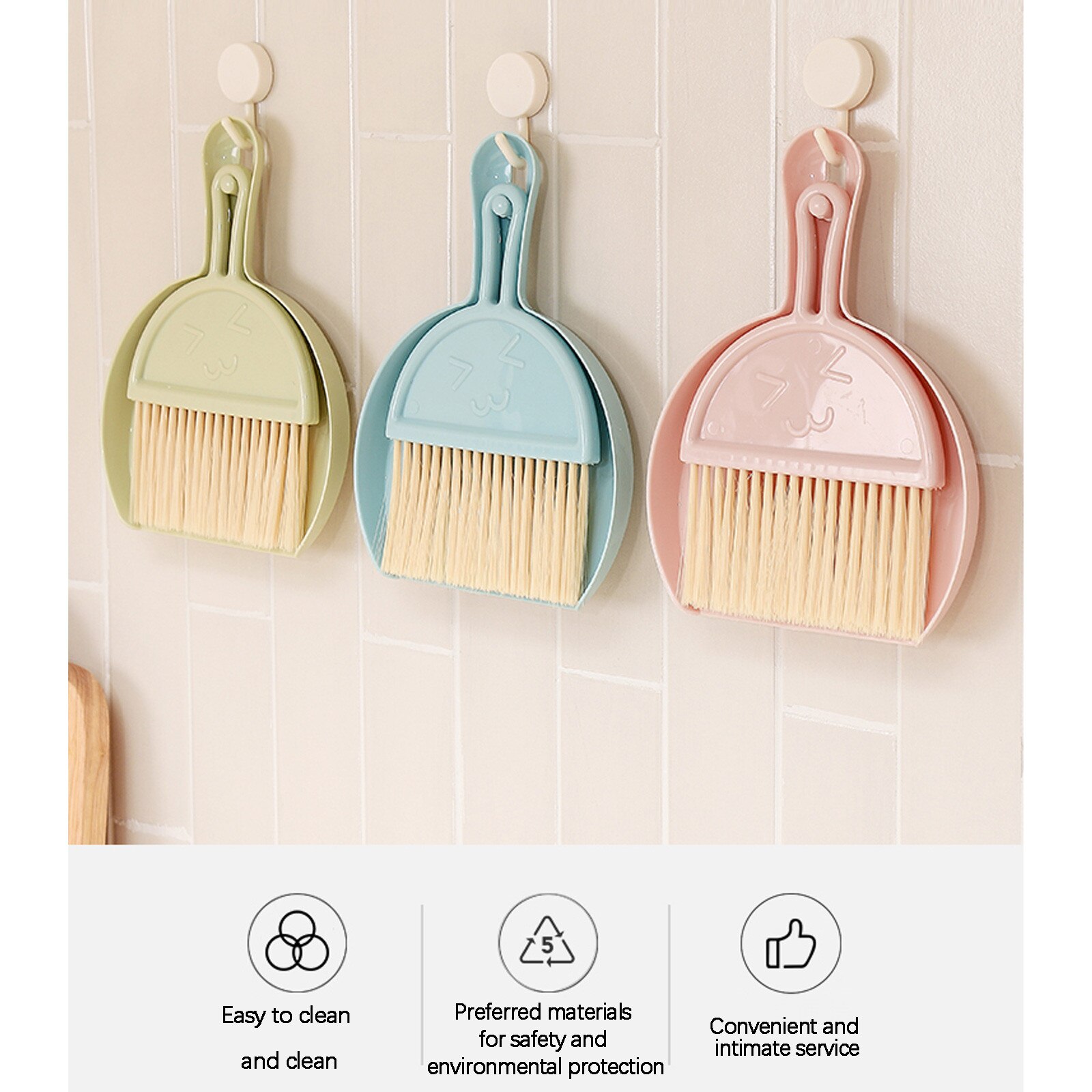 25 # Mini Desktop Vegen Borstel Kleine Borstel Stoffer Set Stof Multifunctionele Creatieve Huishoudelijke Vegen Tool